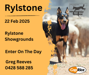 Rylstone Show Yard Trial - Enter on the day @ Rylstone